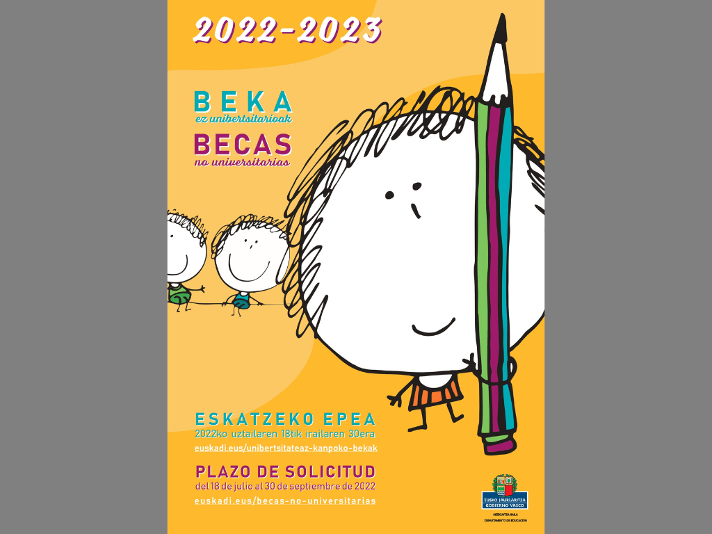 2022/23 Ikasturteko beka deialdia IREKITA