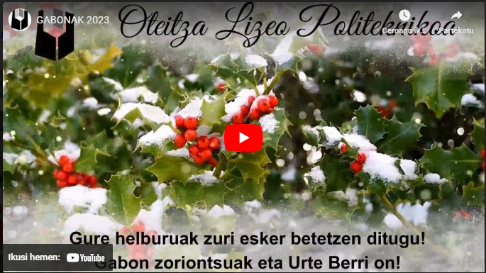 Gure helburuak zuri esker betetzen ditugu!