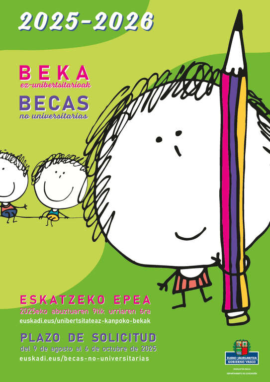 2025-26 Ikasturteko Beka Deialdia IREKITA